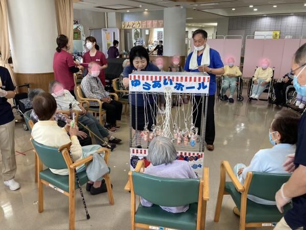 りんどう苑に訪問イベント