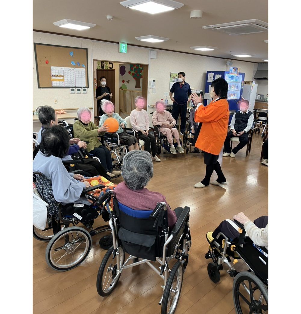 サルビア倶楽部東大池に訪問イベント