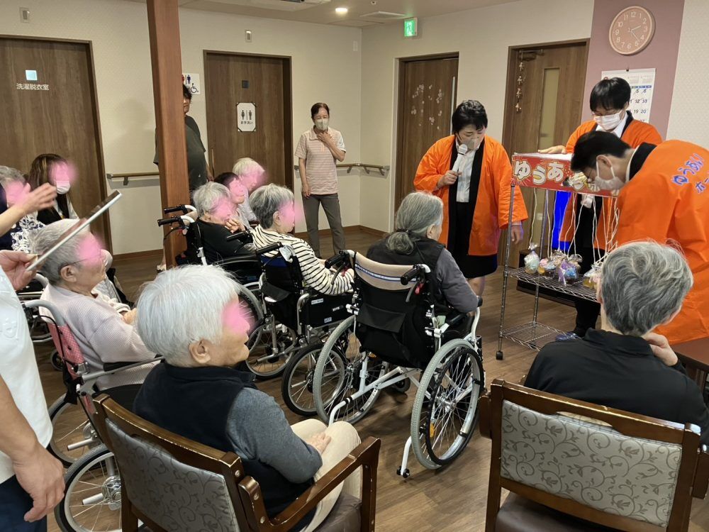 グループホームアクア西宮山口さんへ