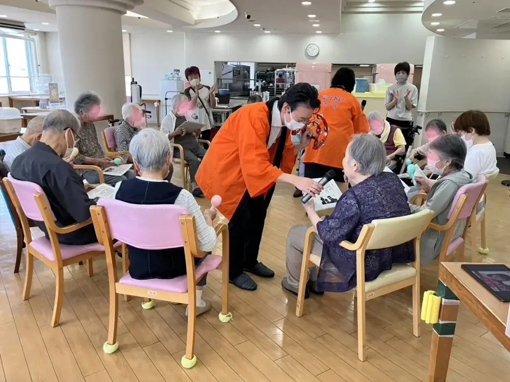 訪問レクでソーシャルコート藤原台北町へ