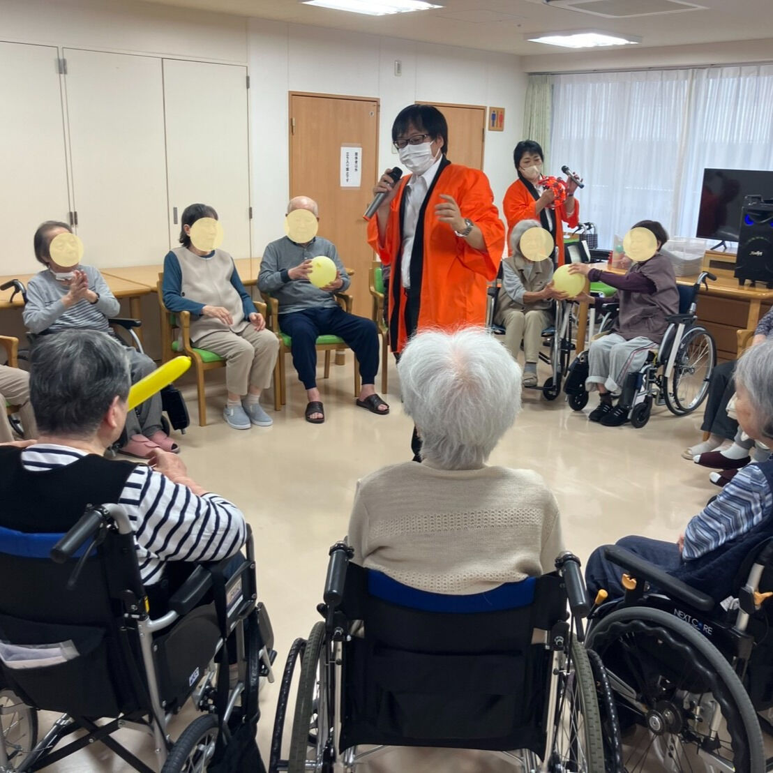 今日の訪問レクリエーションは、温かな笑顔があふれるひとときで