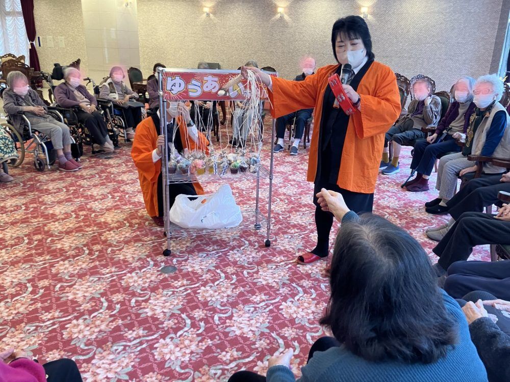 施設レクでエクセレント西宮さんへの画像| 葬祭会館ゆうあいホール【公式】 神戸市北区のご葬儀･お葬式のことなら