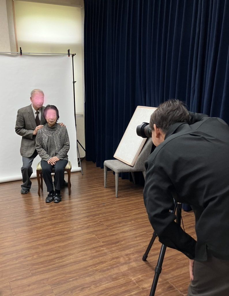 遺影写真撮影会を開催しましたの画像| 葬祭会館ゆうあいホール【公式】 神戸市北区のご葬儀･お葬式のことなら