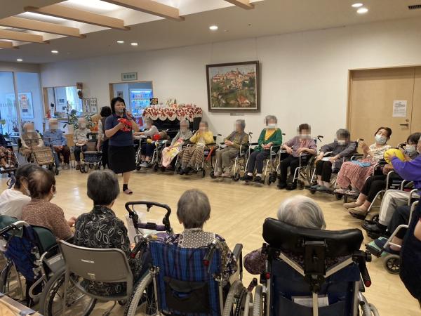 ケアハウス南風訪問イベントの画像| 葬祭会館ゆうあいホール【公式】 神戸市北区のご葬儀･お葬式のことなら